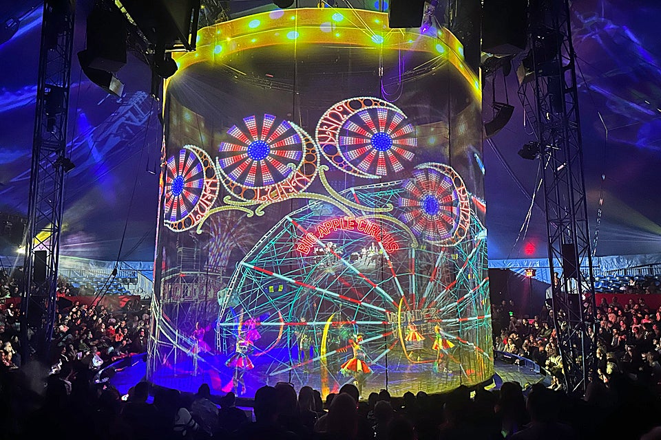 The Big Apple Circus has pitched its big top in Damrosch Park for a fun-filled show that's an ode to its hometown. Photo by Jody Mercier