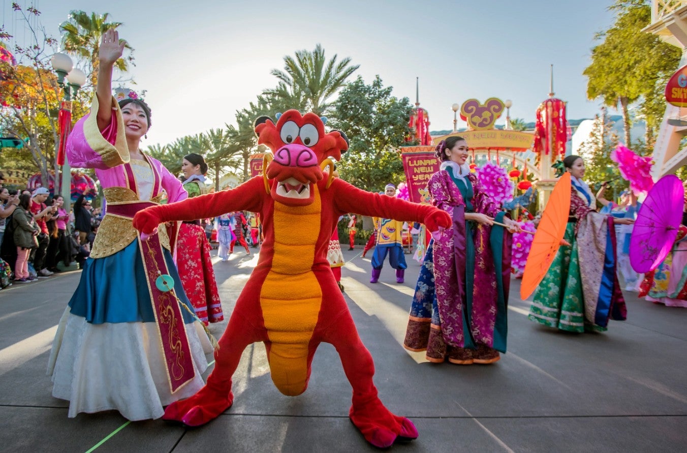 Disney California Adventure Park's Lunar New Year Celebration is so much fun for kids! Photo courtesy of Disneyland