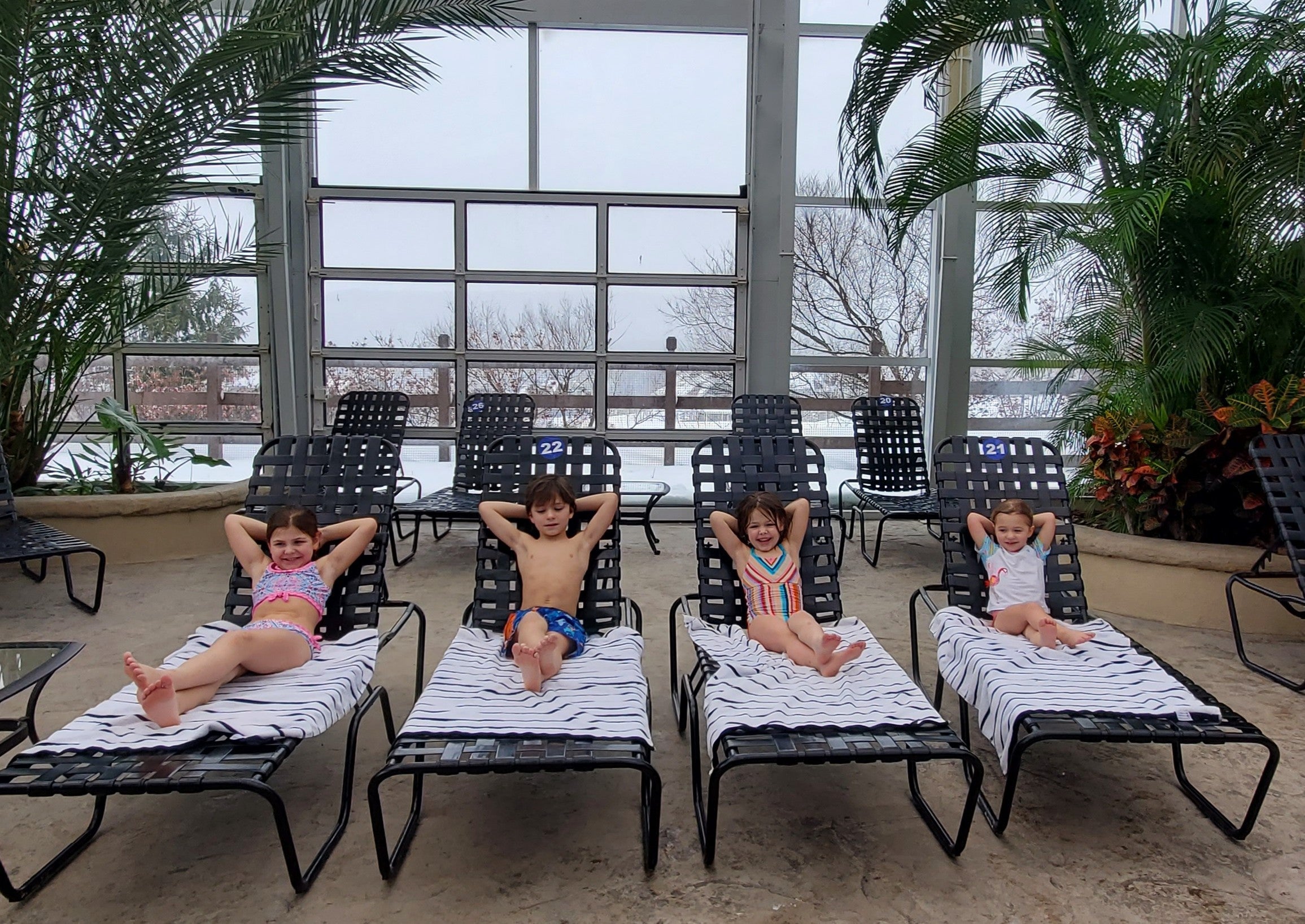 Crystal Springs Resort offers tropical vibes indoors with plenty of seasonal fun outside, too. Photo courtesy of Crystal Springs Resort