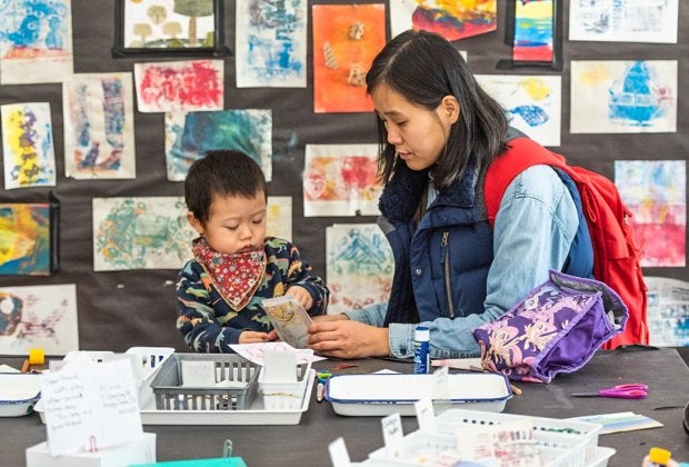 Shake off the cabin fever with our top picks for winter day trips from Boston for families! Photo courtesy of the Eric Carle Museum of Picture Book Art