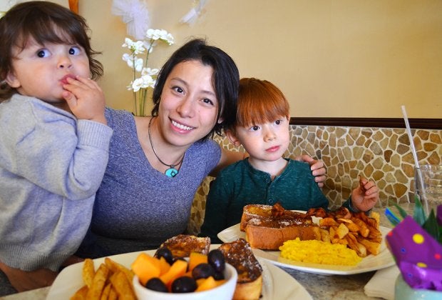 Enjoy a delicious Mother's Day brunch at Victory Garden Cafe in Astoria. Photo by Sydney Ng