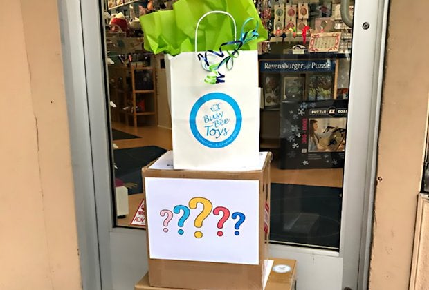 Get a Mystery Box full of  unique toys that inspire play from Busy Bee Toys. Photo courtesy of Busy Bee Toys