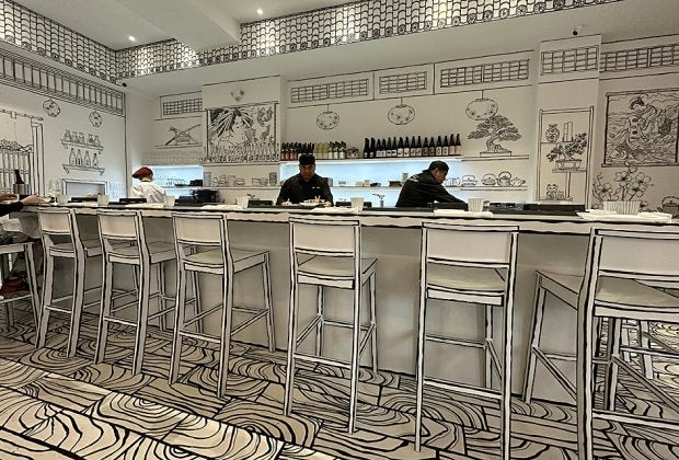 Shirokuro is NYC's first 2D dining destination. 