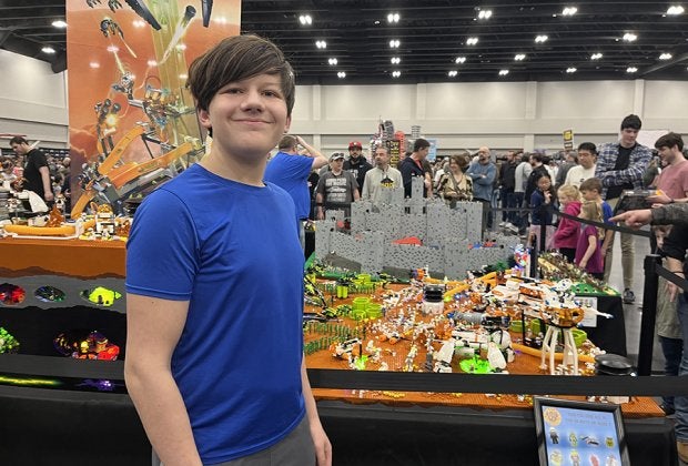 Build yourself an awesome weekend by attending Atlanta Brick Con at Gas South Convention Center. Photo by author