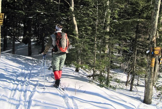 New Jersey's beautiful hiking trails are perfect for exploring on cross-country skies when the flakes fly.