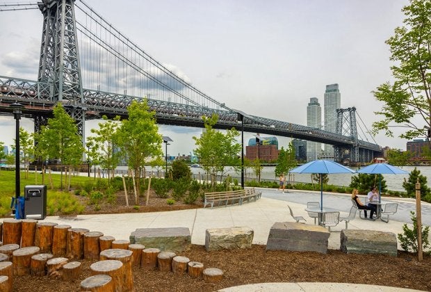East River Park's recent renovations bring fun and function to the waterfront neighborhood.